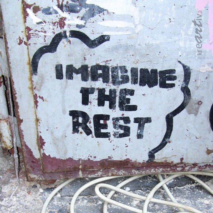 Imagine the rest. Berlin Germany 2010.
