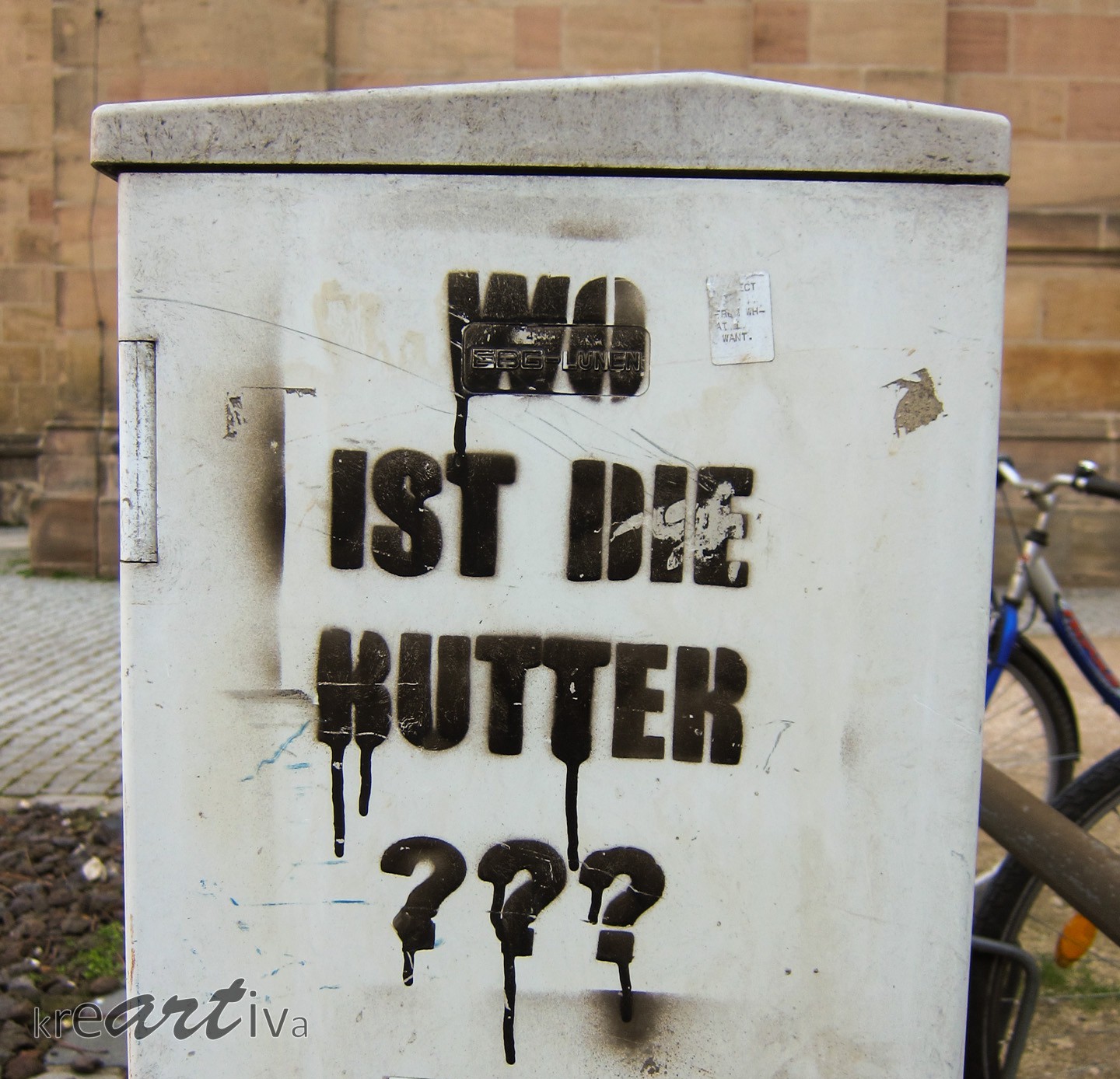 Wo ist die Butter ??? Erlangen Germany 2014.