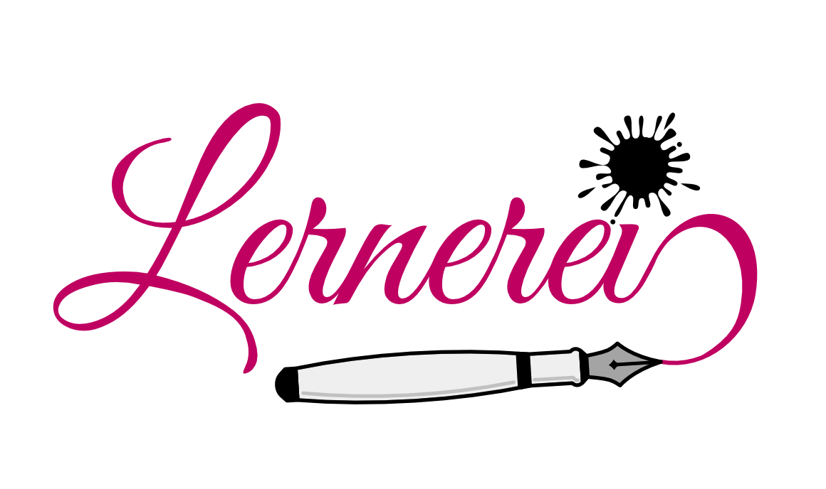Logo Lernerei für ein Nachhilfeangebot. Erstellt mit Inkscape.